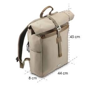 Batoh Hama Silvan na 16,2" (41 cm) béžový

 obrázek produktu 9 z 10