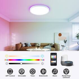 Stropní svítidlo IMMAX IMMAX NEO LITE TUDO SMART RGB, 60cm, 65W, s podporou BEACON, Wi-Fi, TUYA bílé

 obrázek produktu 6 z 10