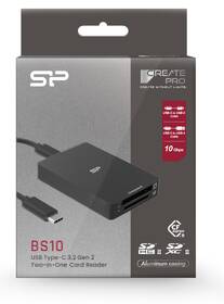 Čtečka paměťových karet Silicon Power CreatePro BS10 Dual reader CFexpress B / SD 4.0 černá

 obrázek produktu 11 z 17