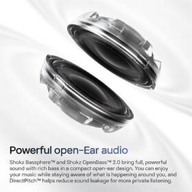 Sluchátka Shokz OpenFit Air 2, Bluetooth bílá

 obrázek produktu 9 z 12