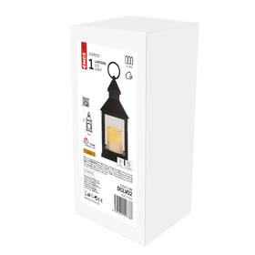 LED dekorace EMOS lucerna antik černá blikající, 3x AAA, vnitřní, vintage, časovač 

 obrázek produktu 4 z 4