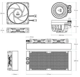 Vodní chladič Arctic Cooling Liquid Freezer III Pro 240 černý

 obrázek produktu 6 z 6