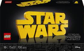Stavebnice LEGO® Star Wars™ 75407 Logo Star Wars™ z kostek 

 obrázek produktu 2 z 9