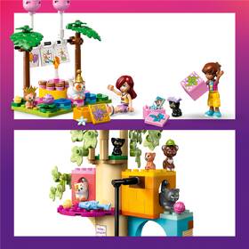 Stavebnice LEGO® Friends 42666 Kočičí narozeninová oslava a dům na stromě 

 obrázek produktu 6 z 8