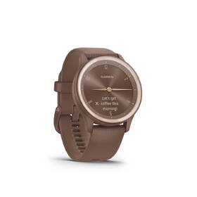 Chytré hodinky Garmin vívomove Sport - Peach Gold / Cocoa Silicone Band 

 obrázek produktu 4 z 7