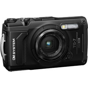 Digitální fotoaparát OM SYSTEM TG-7 černá barva
