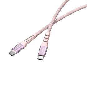 Kabel Verbatim Sync & Charge USB-C/USB-C 60W 1,2m růžový

 obrázek produktu 1 z 3