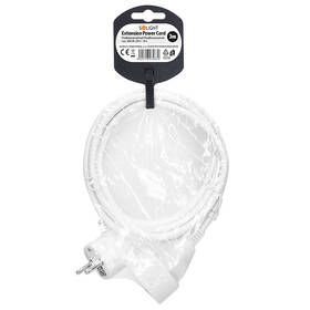 Kabel prodlužovací Solight 1 zásuvka, 3 x 1.5mm2, 3 m bílý

 obrázek produktu 3 z 3