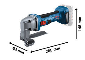 Nůžky na plech Bosch Professional GSC 18V-16 E (bez baterie) 

 obrázek produktu 1 z 14