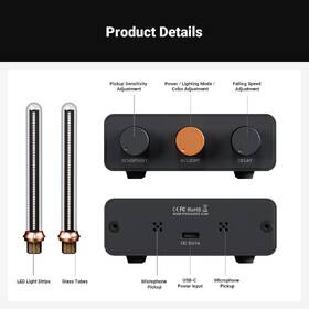 Party osvětlení Fosi Audio AH-01A černé

 obrázek produktu 6 z 7