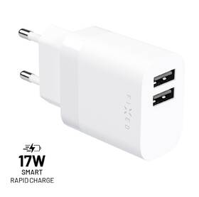 Nabíječka do sítě FIXED 17W Smart Rapid Charge, 2x USB bílá

 obrázek produktu 1 z 7