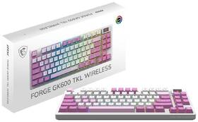 Klávesnice MSI FORGE GK600 TKL Wireless, CZ/SK růžová

 obrázek produktu 4 z 7