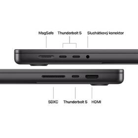 Notebook Apple 16" M5 Max 18× CPU 32× GPU, 36 GB, 2 TB - vesmírně černý CZ 

 obrázek produktu 6 z 8