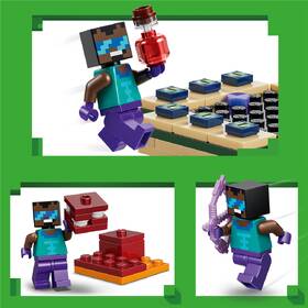 Stavebnice LEGO® Minecraft®  21584 Cesta portálem do Netheru a Endu 

 obrázek produktu 3 z 9