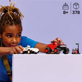 Stavebnice LEGO® Sonic the Hedgehog™ 77118 Silver a jeho auto vs. Knuckles a jeho monster truck 

 obrázek produktu 7 z 9