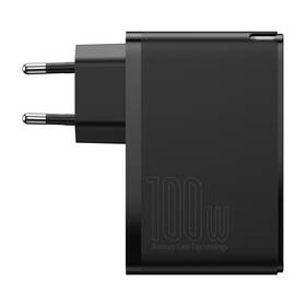 Nabíječka do sítě Baseus GaN2 Pro, 2x USB-C, 2x USB-A, 100W černá

 obrázek produktu 1 z 3