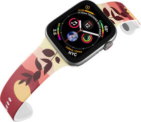 Řemínek Mi-Band na Apple Watch 42/44/45/49 mm - motiv Západ slunce, bílý 

 obrázek produktu 3 z 3