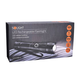 Svítilna Solight 1000 lm,  fokus, 2800 mAh Li-Ion, USB černá

 obrázek produktu 8 z 9