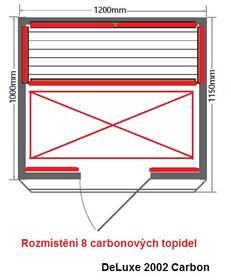 Infrasauna HealthLand DeLUXE 2002 CARBON 

 obrázek produktu 17 z 17