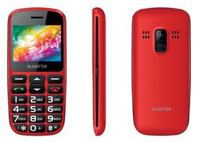 Mobilní telefon Aligator A690 Senior červený

 obrázek produktu 1 z 7