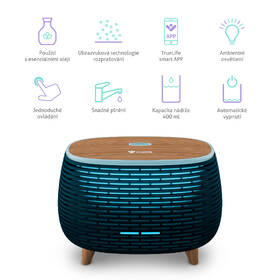 Aroma difuzér TrueLife AIR Diffuser D6 Smart černý

 obrázek produktu 3 z 9