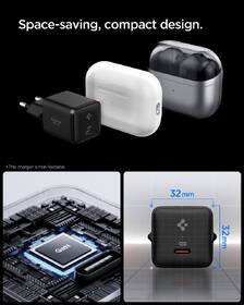 Nabíječka do sítě Spigen Essential 30W USB-C černá

 obrázek produktu 4 z 7