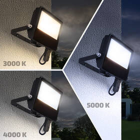 Reflektor Solight TOP, 20W, max. 2600lm, 3CCT, 2 režimy, IP65 černý

 obrázek produktu 5 z 5