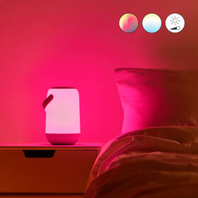 Stolní LED lampička WiZ Mobile Portable Light, RGB bílá

 obrázek produktu 5 z 11