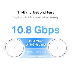 Komplexní Wi-Fi systém TP-Link Deco XE200 (2 ks) bílý

 obrázek produktu 3 z 8