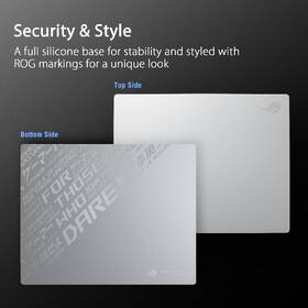 Podložka pod myš Asus ROG Moonstone ACE (vel. L) 50 × 40 cm bílá

 obrázek produktu 11 z 11