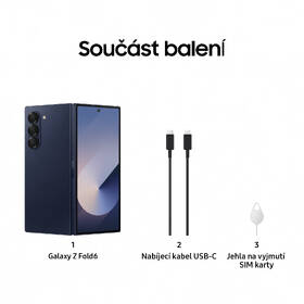 Mobilní telefon Samsung Galaxy Z Fold6 5G 12 GB / 512 GB modrý

 obrázek produktu 25 z 34