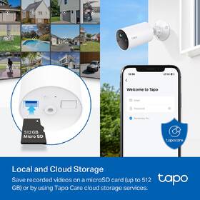IP kamera TP-Link Tapo TC82, Outdoor 2K bílá barva
