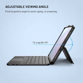 Pouzdro na tablet s klávesnicí FIXED Typee Enduro na Apple iPad Pro 11" (2018-2022)/iPad Air (2020-2025), CZ černé

 obrázek produktu 4 z 10