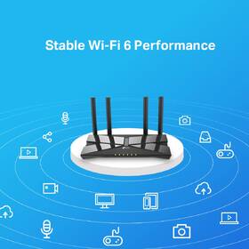 Router TP-Link Archer AX10 černá barva
