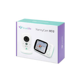 Dětská elektronická chůva TrueLife NannyCam H32 bílá/zelená

 obrázek produktu 10 z 10