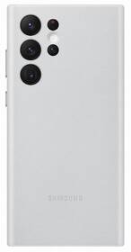 Kryt na mobil Samsung Leather Cover na Galaxy S22 Ultra šedý

 obrázek produktu 1 z 4