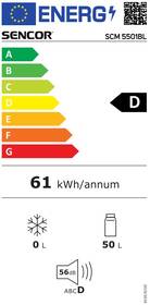 Autochladnička Sencor SCM 5501BL 

 obrázek produktu 1 z 17