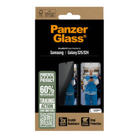 Tvrzené sklo PanzerGlass Privacy na Samsung Galaxy S25 

 obrázek produktu 5 z 11