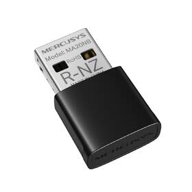 Wi-Fi adaptér Mercusys MA20NB, AC650 Nano Wi-Fi Bluetooth černý

 obrázek produktu 1 z 8