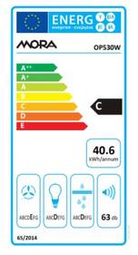 Odsavač par Mora OP 530 W bílý

 obrázek produktu 1 z 3