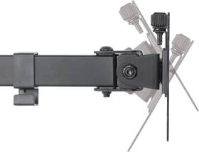 Držák TV STELL SOS 1120, Dual na 2 monitory 13" až 32", nosnost 2x8 kg černý

 obrázek produktu 11 z 18