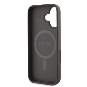 Kryt na mobil Guess PU Leather 4G Colored Ring MagSafe na Apple iPhone 16 hnědý

 obrázek produktu 6 z 7