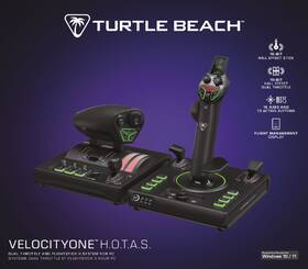Joystick Turtle Beach VelocityOne H.O.T.A.S, set Flightstick II + Dual Throttle - PC černý

 obrázek produktu 5 z 14