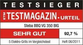 Gril Steba VG 350 černý

 obrázek produktu 7 z 16