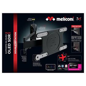 Držák TV Meliconi OLED SDR polohovatelný, pro úhlopříčky 40" až 82", nosnost 25 kg 

 obrázek produktu 7 z 7