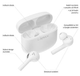 Sluchátka LAMAX Trims1 bílá

 obrázek produktu 3 z 7
