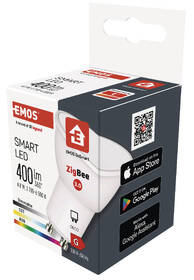 Chytrá žárovka EMOS GoSmart MR16 4,8 W GU10 ZigBee RGBCCT 

 obrázek produktu 4 z 4