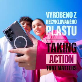 Kryt na mobil PanzerGlass CARE Urban Combat na Samsung Galaxy S25 průhledná
