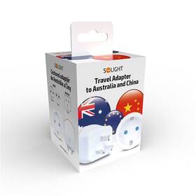 Cestovní adaptér Solight PA01-AU, Číně a Austrálie, typ I bílý

 obrázek produktu 4 z 4