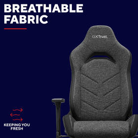 Herní židle Trust GXT 723 RUYA Fabric antracitová

 obrázek produktu 10 z 17